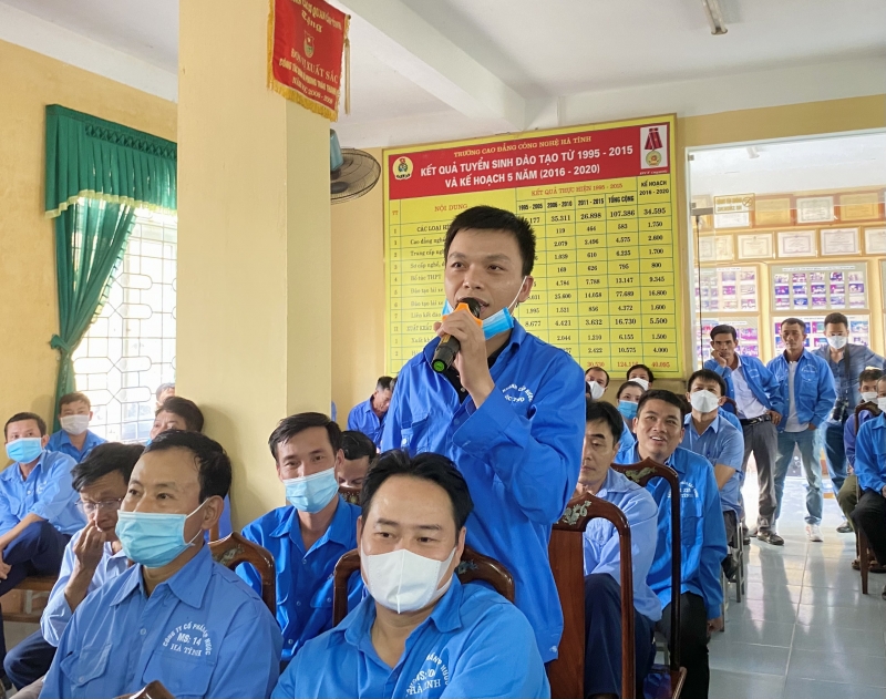 Liên đoàn Lao động tỉnh Hà Tĩnh: Truyền thông pháp luật cho công nhân lao động